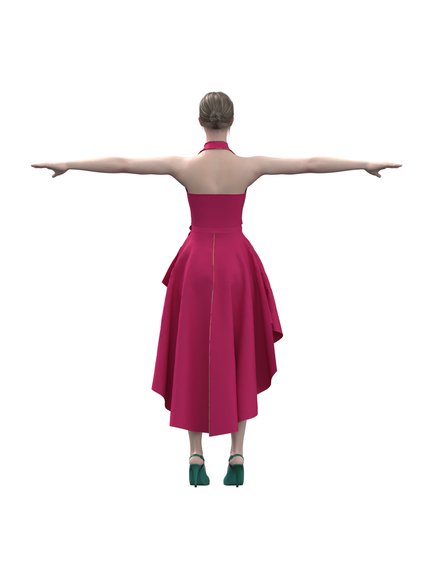 Scarlet Wraparound Dress