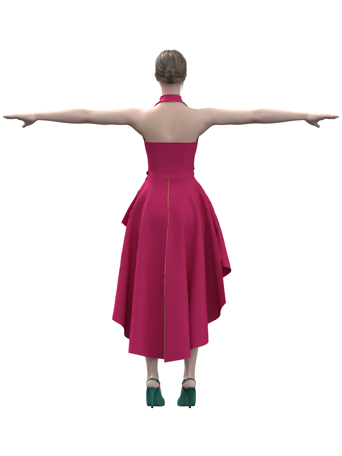 Scarlet Wraparound Dress